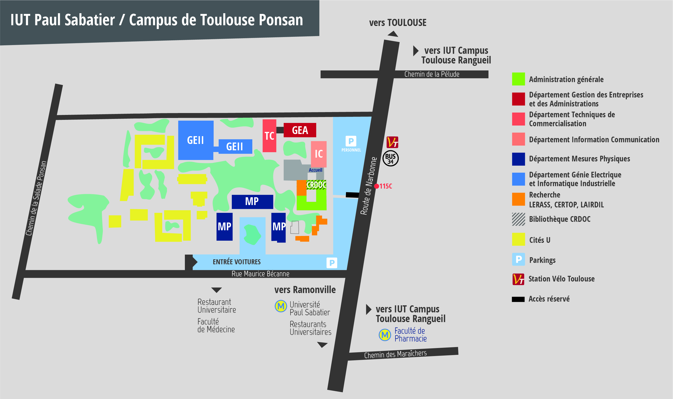 le campus de toulouse iut paul sabatier