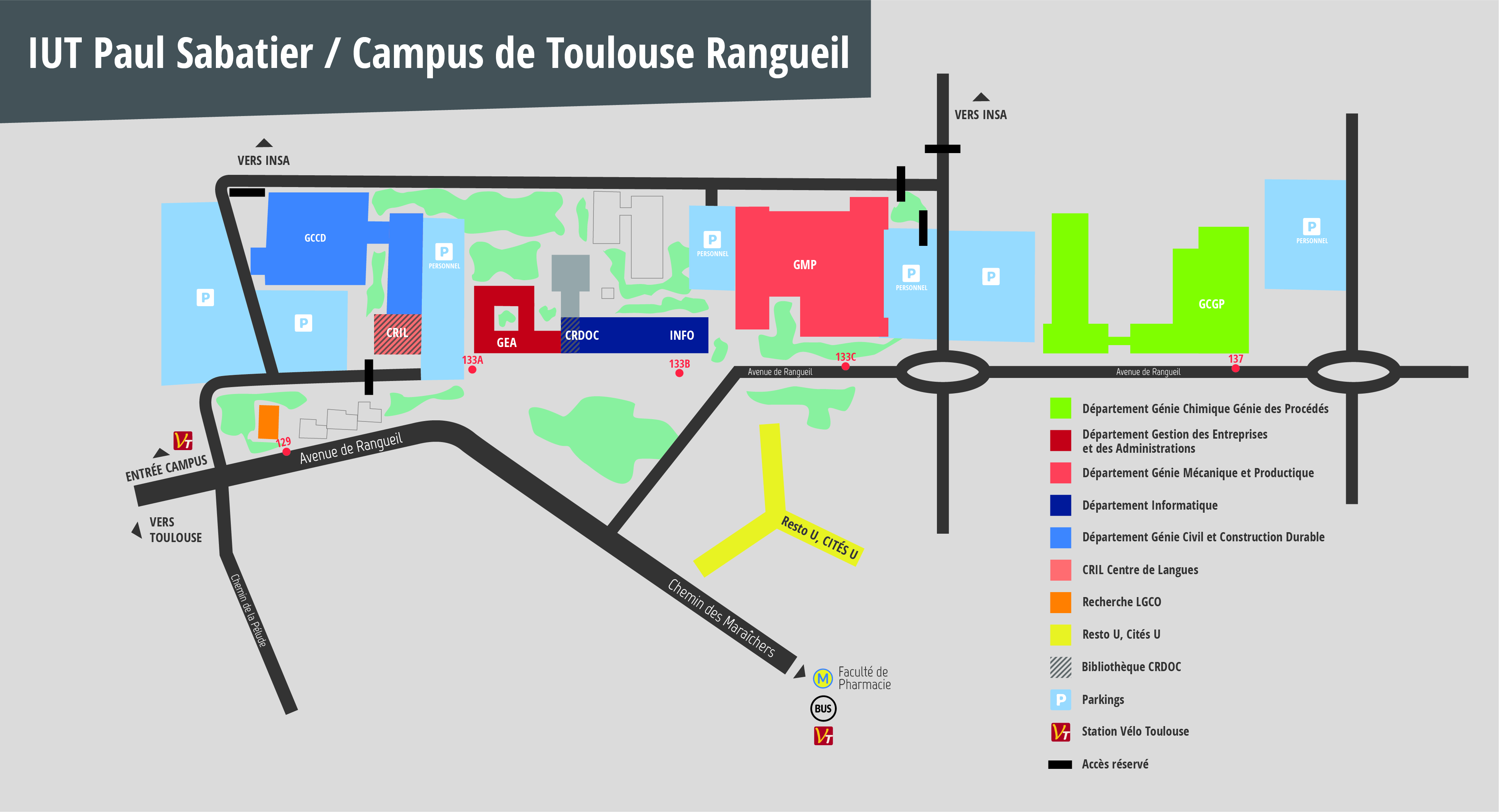 le campus de toulouse iut paul sabatier